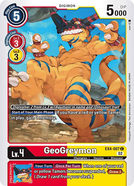 GeoGreymon EX4-007 Crop image Wallpaper