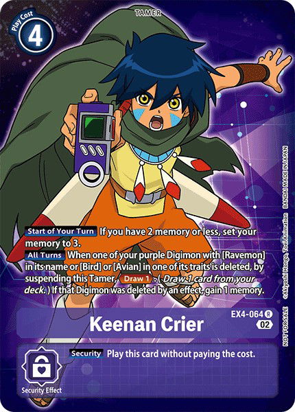 Keenan Crier  EX4-064 Crop image Wallpaper