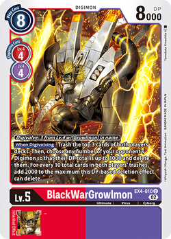 BlackWarGrowlmon EX4-010