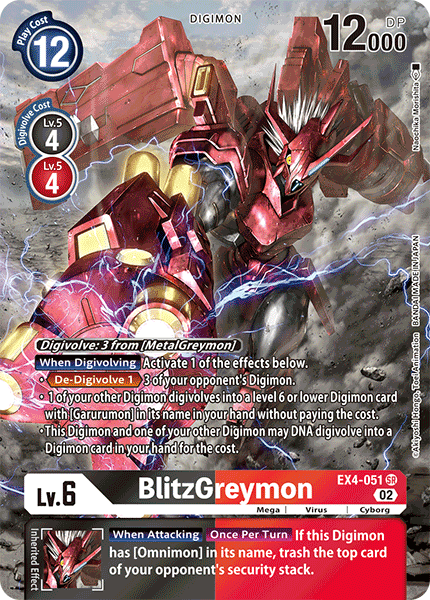 BlitzGreymon EX4-051 Full hd image