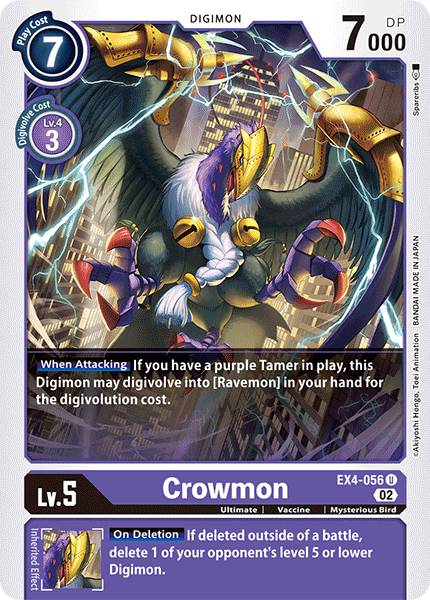 Crowmon EX4-056 Full hd image