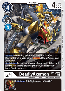 DeadlyAxemon EX4-041 image