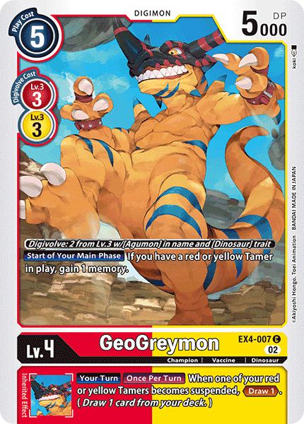 GeoGreymon EX4-007 Full hd image