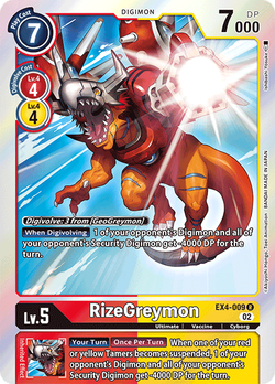 RizeGreymon EX4-009 image