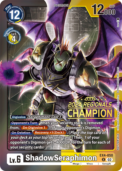 ShadowSeraphimon EX4-050 Full hd image