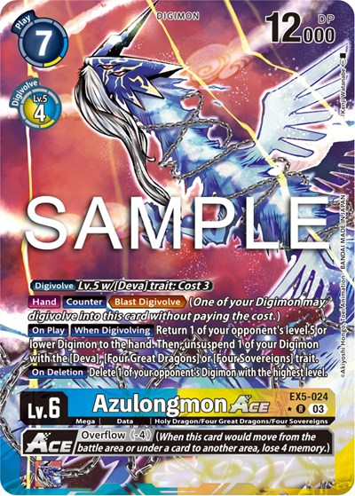 Azulongmon ACE Full hd image