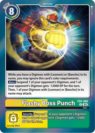 Flashy Boss Punch Full hd image