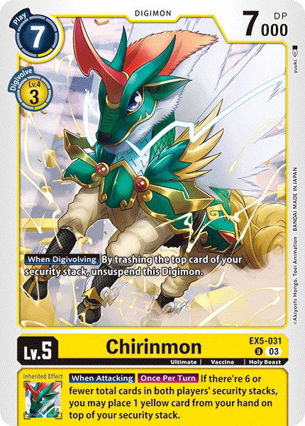 Chirinmon EX5-031 Crop image Wallpaper