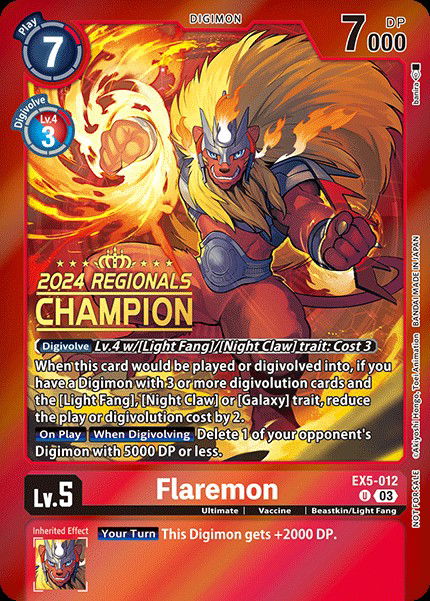 Flaremon EX5-012 Crop image Wallpaper