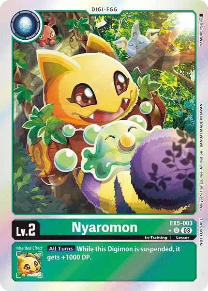 Nyaromon EX5-003 Crop image Wallpaper