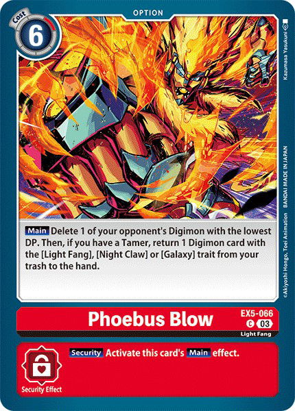 Phoebus Blow EX5-066 Crop image Wallpaper