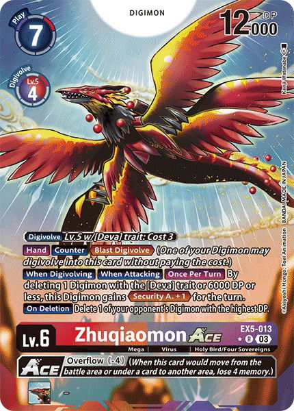 Zhuqiaomon ACE EX5-013 Crop image Wallpaper