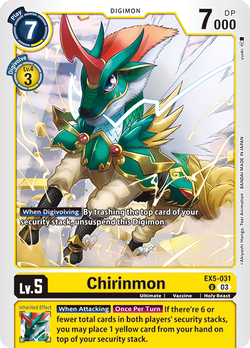 Chirinmon EX5-031