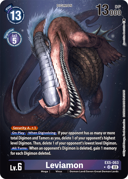 Leviamon EX5-063 Full hd image