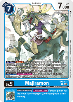 Majiramon EX5-021 image