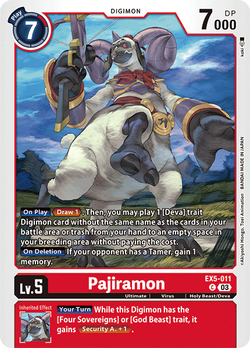 Pajiramon EX5-011 image