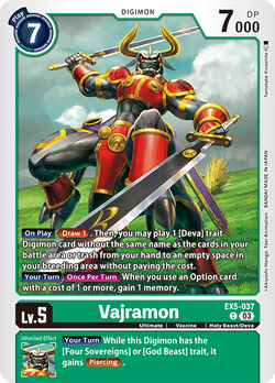 Vajramon EX5-037 image