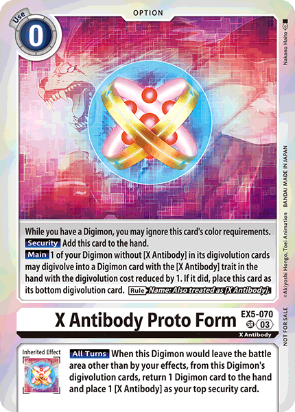 X Antibody Proto Form EX5-070 Full hd image