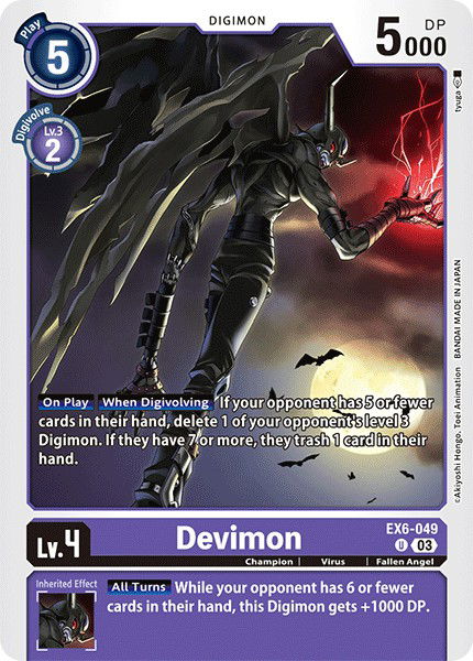 Devimon EX6-049 Crop image Wallpaper