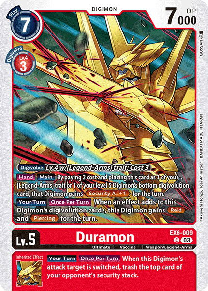 Duramon EX6-009 Crop image Wallpaper