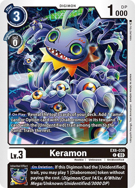 Keramon EX6-036 Crop image Wallpaper