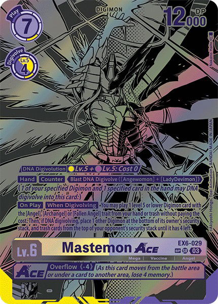 Mastemon ACE EX6-029 Crop image Wallpaper