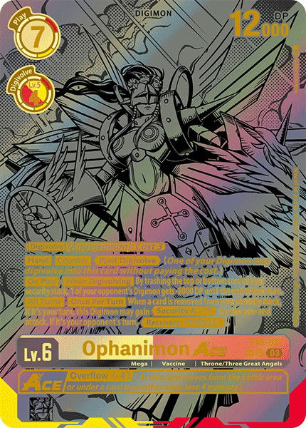 Ophanimon ACE EX6-027 Crop image Wallpaper