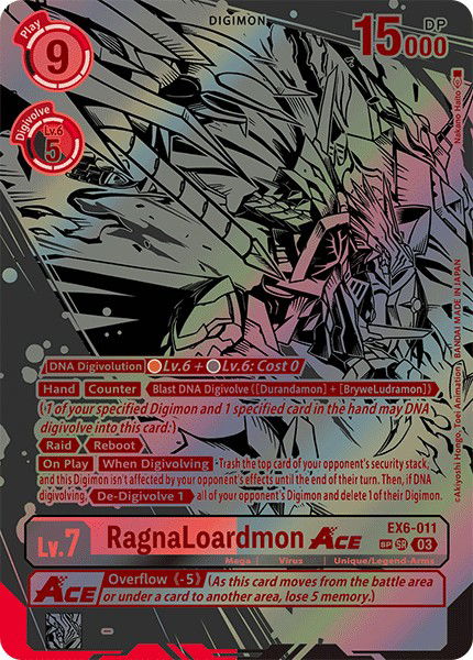 RagnaLoardmon ACE EX6-011 Crop image Wallpaper