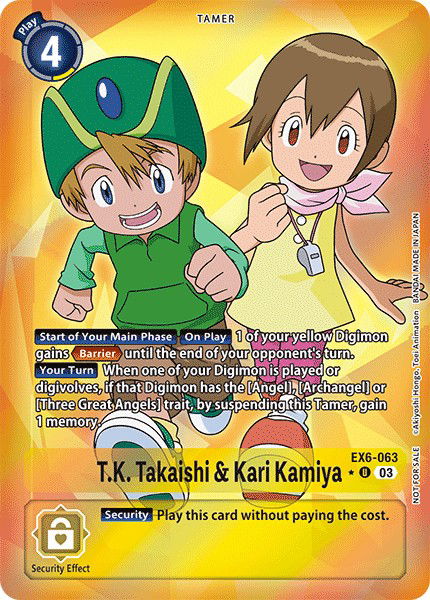 T.K. Takaishi & Kari Kamiya EX6-063 Crop image Wallpaper