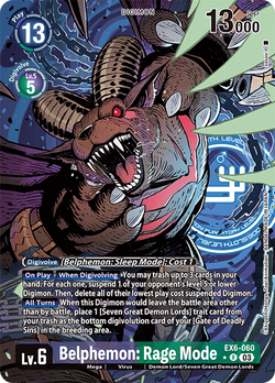 Belphemon: Rage Mode EX6-060