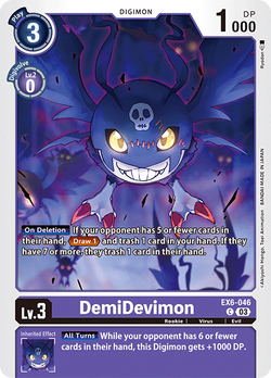 DemiDevimon EX6-046 image