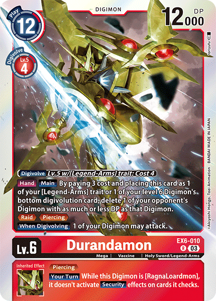 Durandamon EX6-010 Full hd image