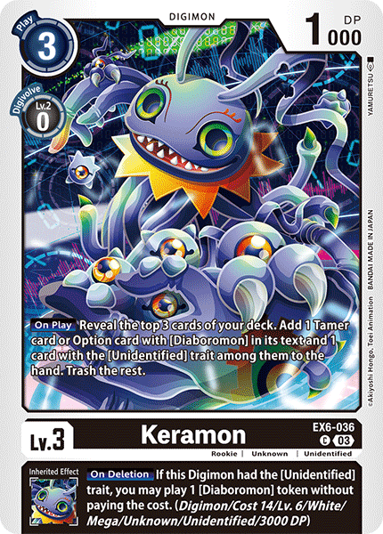 Keramon EX6-036 Full hd image