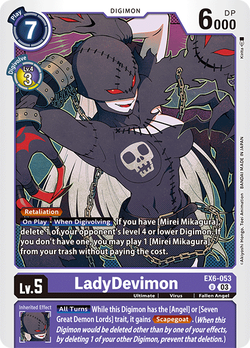 LadyDevimon EX6-053 image