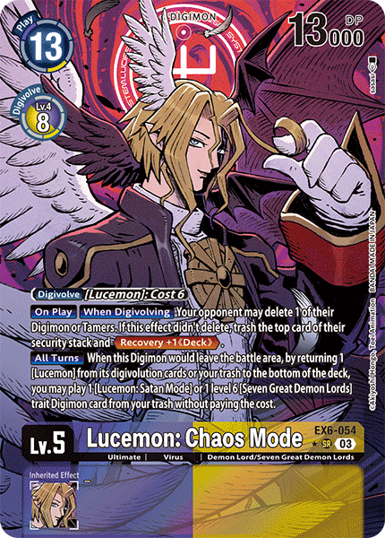 Lucemon: Chaos Mode EX6-054 Full hd image