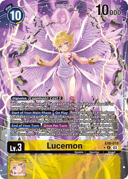 Lucemon EX6-018 Full hd image