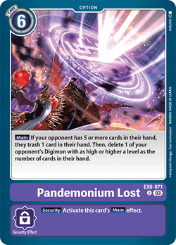 Pandemonium Lost EX6-071