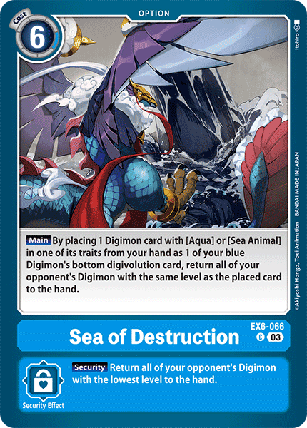 Sea of Destruction EX6-066 Full hd image