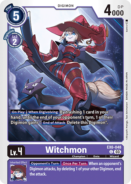 Witchmon EX6-048 Full hd image