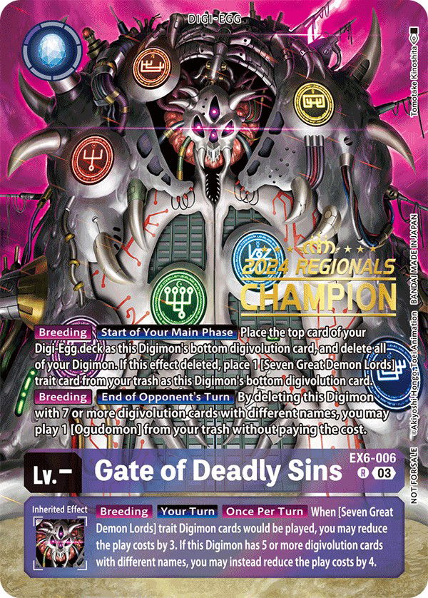 Gate of Deadly Sins EX6-006 Crop image Wallpaper