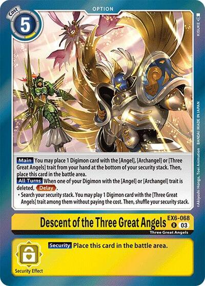 Descent of the Three Great Angels Full hd image