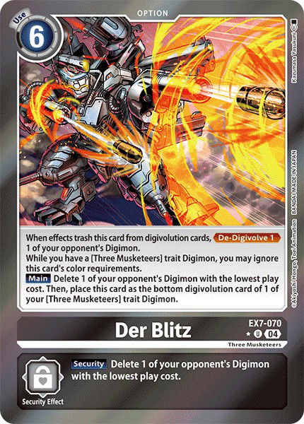 Der Blitz EX7-070 Crop image Wallpaper