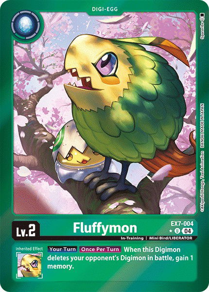 Fluffymon EX7-004 Crop image Wallpaper