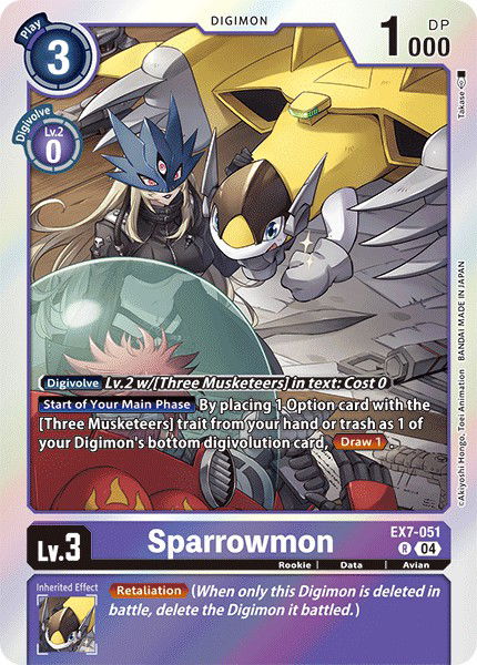 Sparrowmon EX7-051 Crop image Wallpaper