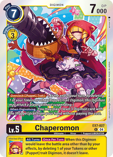 Chaperomon EX7-027 Full hd image