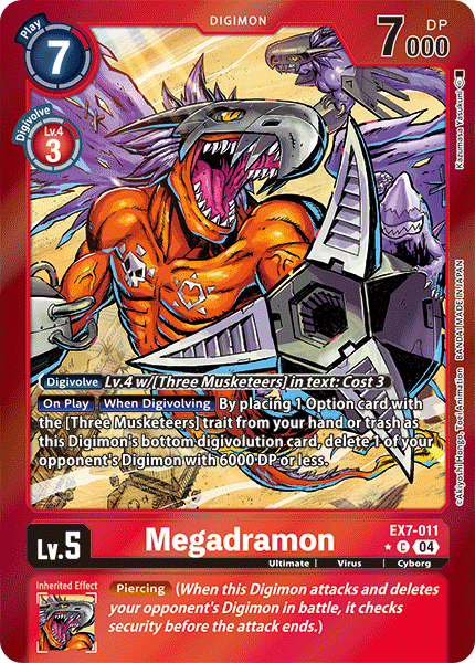 Megadramon EX7-011 Full hd image