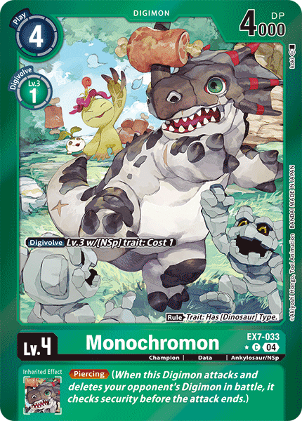 Monochromon EX7-033 Full hd image