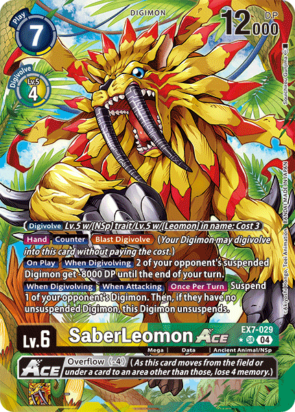 SaberLeomon ACE EX7-029 Full hd image