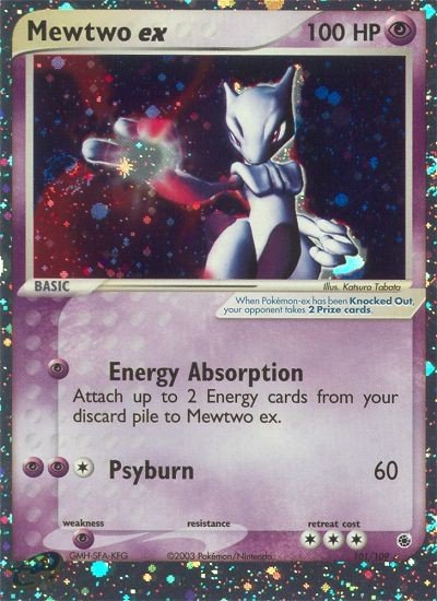 Mewtwo ex RS 101 Crop image Wallpaper
