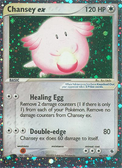 Chansey ex RS 96
